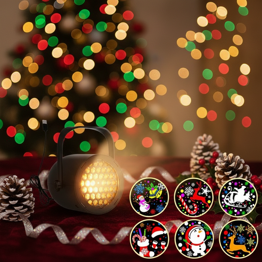 AI Enhanced Christmas Projection Light